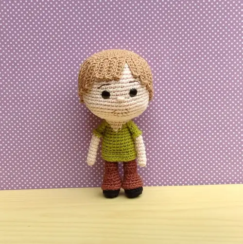 Salsicha Rogers - Scooby-doo Amigurumi