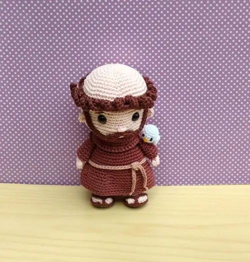 São Chiquinho ( São Francisco ) Amigurumi