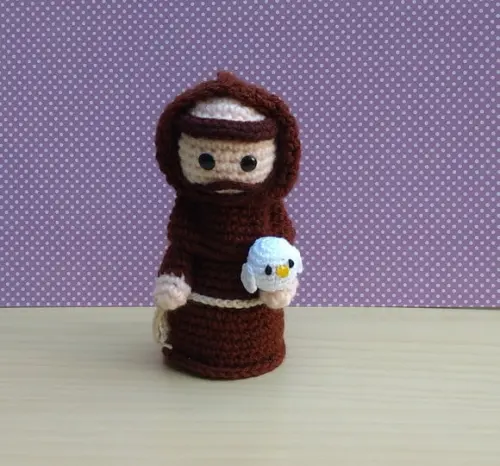 São Francisco de Assis Amigurumi