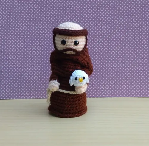 São Francisco de Assis Amigurumi