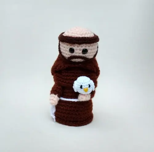 São Francisco de Assis Amigurumi