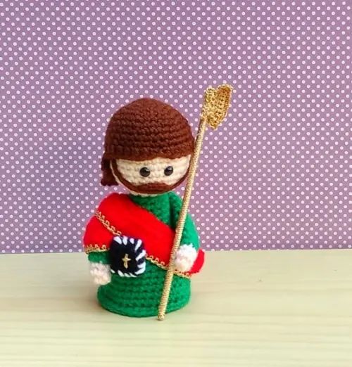 São Judas Tadeu Amigurumi