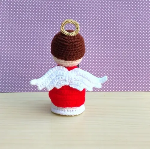 São Miguel Arcanjo Amigurumi