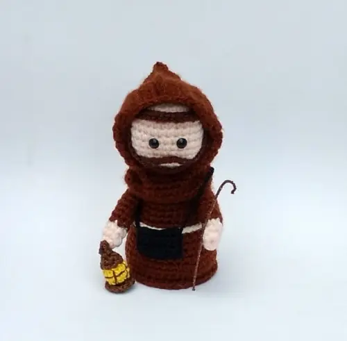 São Longuinho Amigurumi