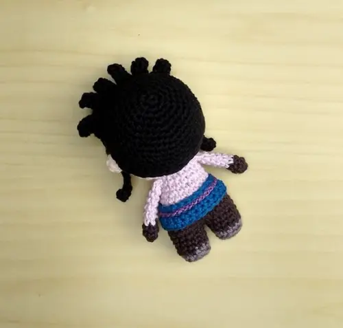 Sasuke Uchiha Amigurumi (naruto Shippuden) *pronta Entrega