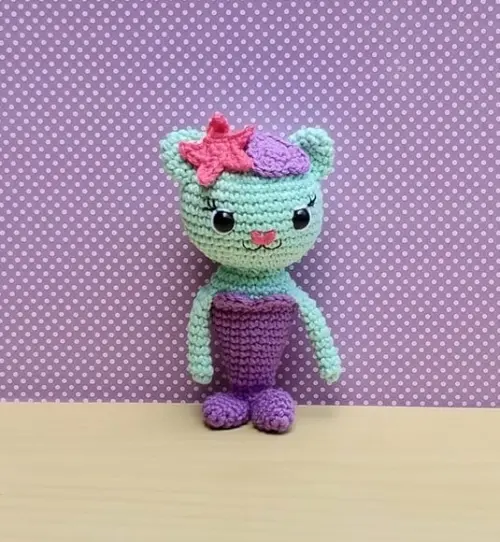 Sereiata (a Casa Mágica da Gabby) Amigurumi