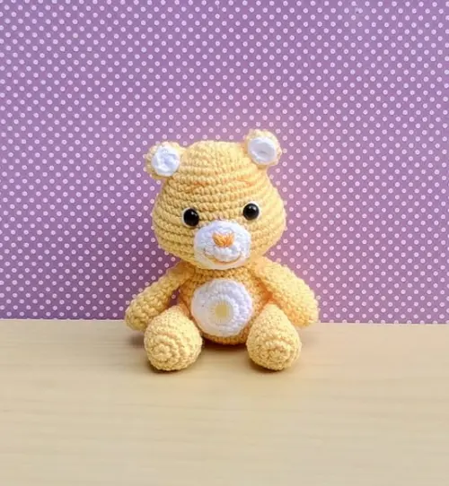 Sol ( Ursinhos Carinhosos) Amigurumi * Pronta Entrega