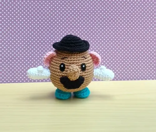 Sr Cabeça de Batata (toy Story) Amigurumi