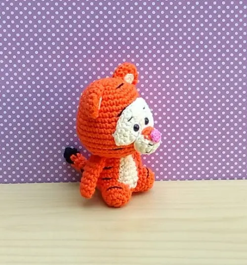 Tigrão ( Turma do Ursinho Pooh ) Amigurumi