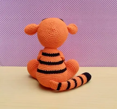 Tigrão ( Turma Ursinho Pooh) Amigurumi
