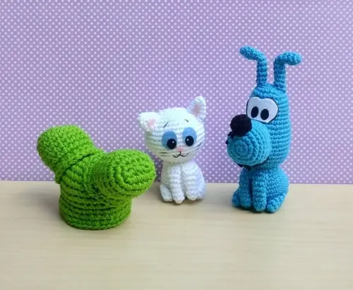 Trio Pets Turminha Amigurumi
