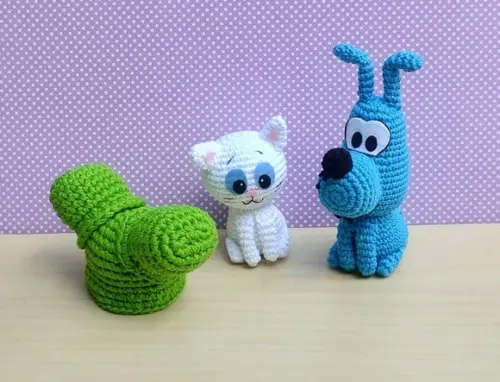 Trio Pets Turminha Amigurumi