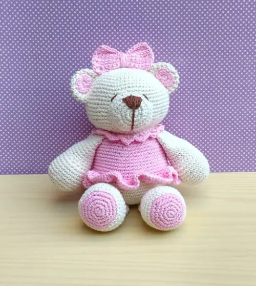Ursa Charlote Amigurumi