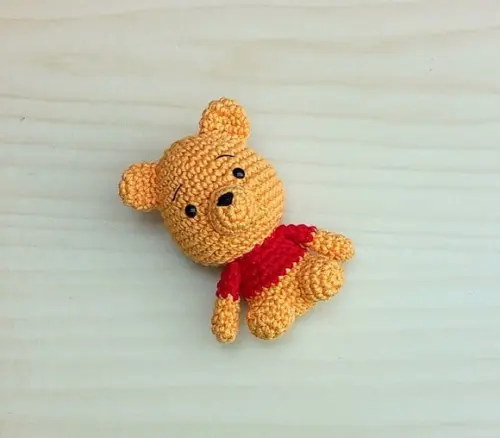Ursinho Pooh Amigurumi