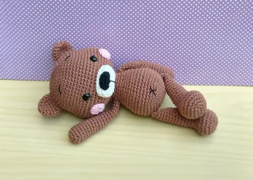 Urso Caramelo Amigurumi