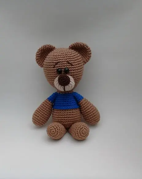 Urso Theo Amigurumi