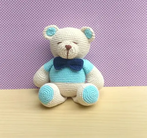 Urso Tommy Amigurumi
