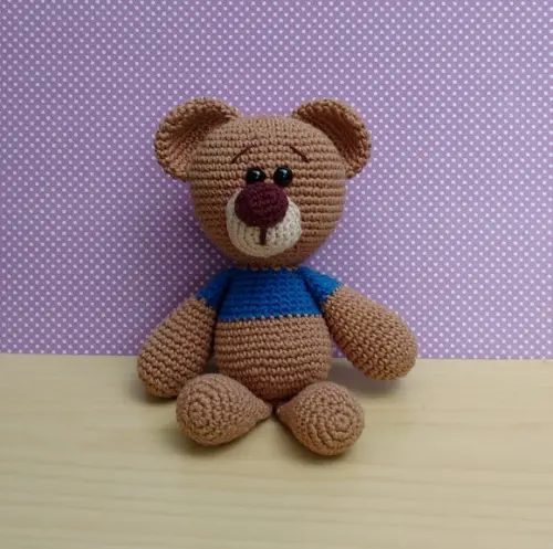 Urso Theo Amigurumi
