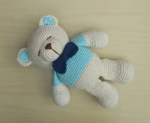 Urso Tommy Amigurumi