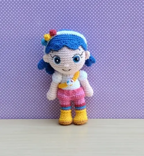 Vera ( Vera e o Reino Arco-íris ) Amigurumi