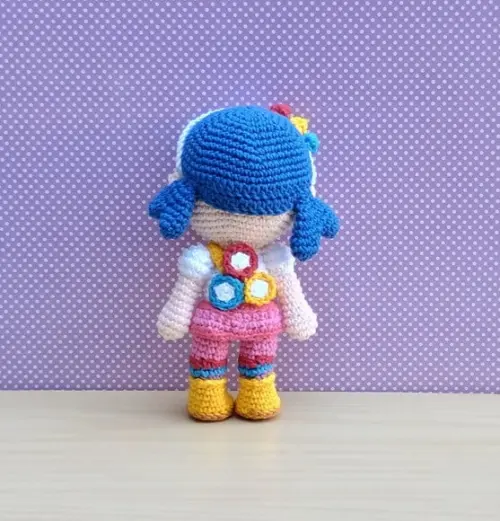 Vera ( Vera e o Reino Arco-íris ) Amigurumi