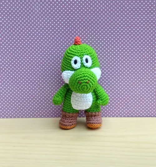 Yoshi Coleção 2 ( Mario Bros - Game) Amigurumi