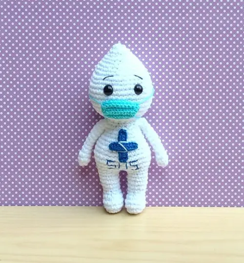 Zé Gotinha Amigurumi
