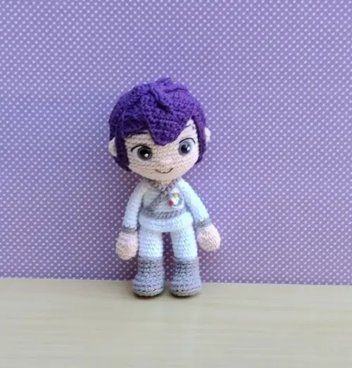 Zee ( Vera e o Reino Arco-íris ) Amigurumi