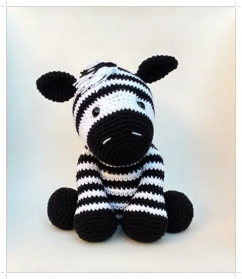 Zebra Zezé Amigurumi