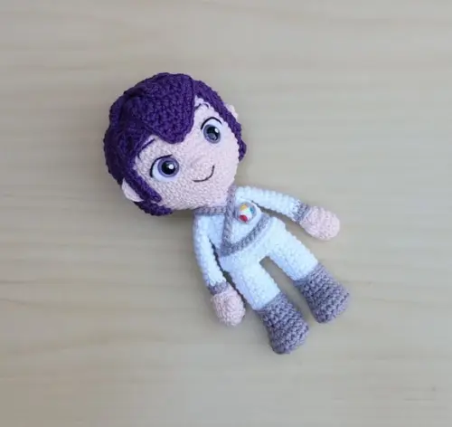 Zee ( Vera e o Reino Arco-íris ) Amigurumi