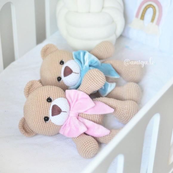 Urso Pimpão Amigurumi Crochê