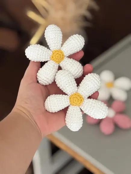 Móbile para Berço de Flores e Borboletas Rosa