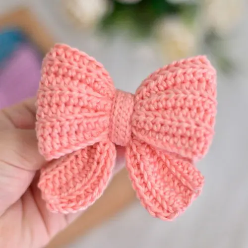 Xuxinha de Laço em Crochê