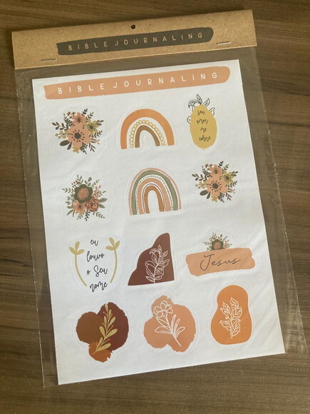 Adesivos Cristãos para Bíblia Devocional e Bible Journaling