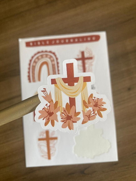 Adesivos Cristãos para Bíblia Devocional e Bible Journaling