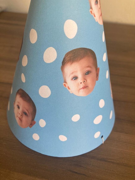 Chapéu de Festa Personalizado com Foto