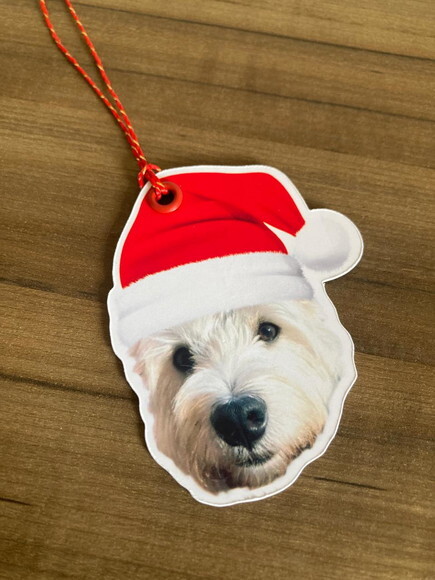 Enfeite para Árvore de Natal Rostinho com Foto 10 un