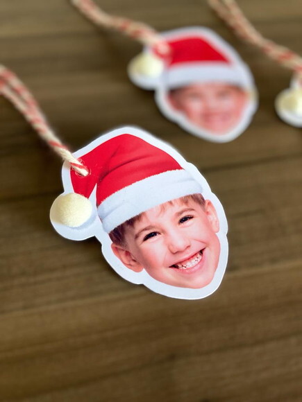 Enfeite para Árvore de Natal Rostinho com Foto 20 un