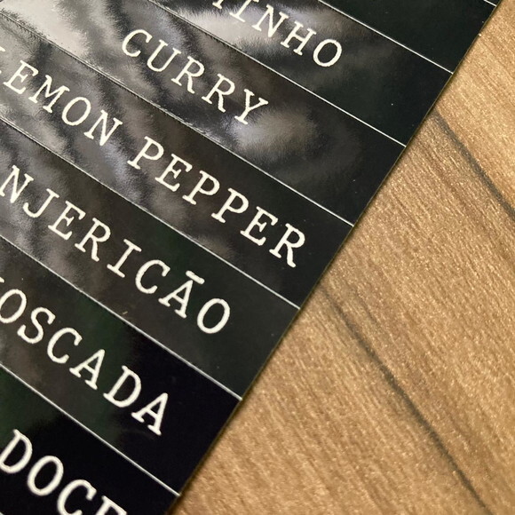 Etiquetas Adesivas para Temperos