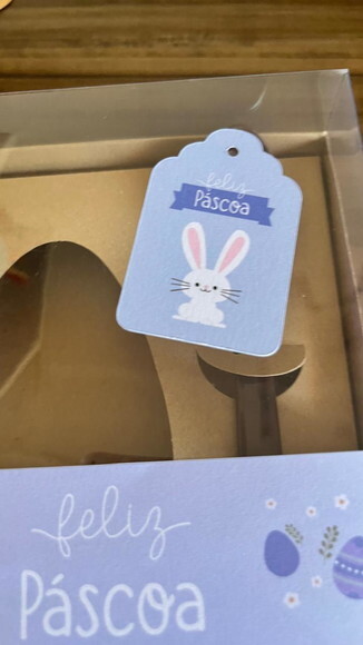 Tag Coelhinho Feliz Páscoa