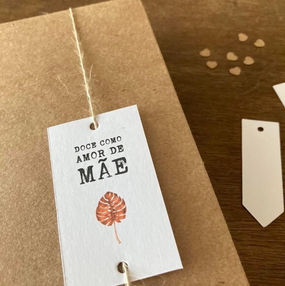Tag para Artesanato Dia das Mães