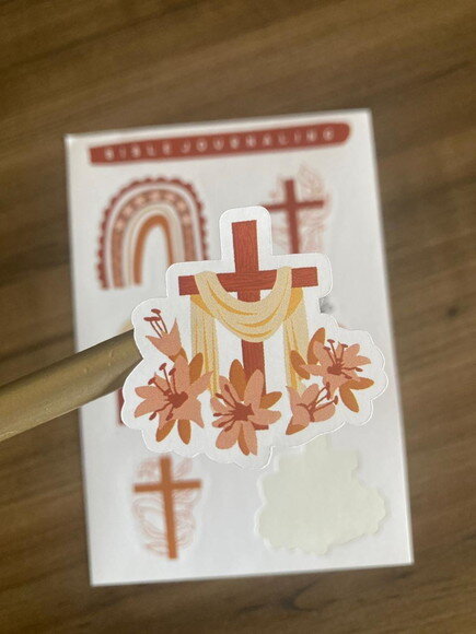 Adesivos Cristãos para Bíblia Devocional e Bible Journaling