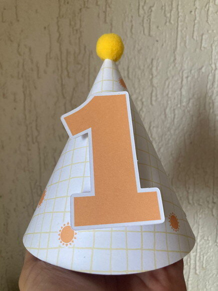 Chapéu de Festa Personalizado + Caixa Pipoca Rostinhos