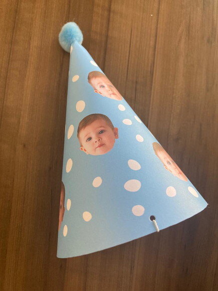 Chapéu de Festa Personalizado com Foto