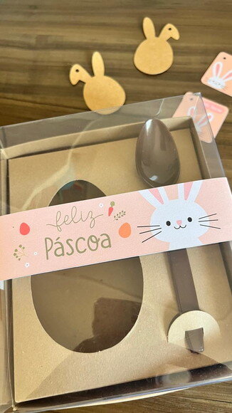 Cinta para Caixa de Ovo Páscoa