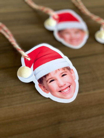 Enfeite para Árvore de Natal Rostinho com Foto 20 un