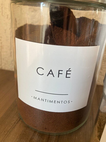 Etiquetas Adesivas para Mantimentos de Cozinha