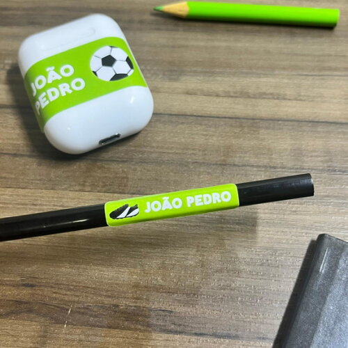 Etiquetas Escolares Adesivas Futebol