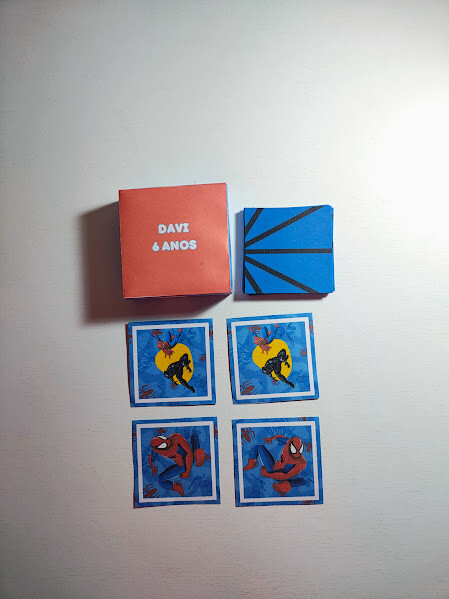 Jogo da Memória Personalizado Homem Aranha- Todos os temas