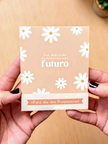Boquinho Anotações Dia dos Professores